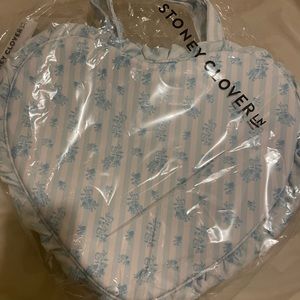 High Tea - blue heart tote 💙